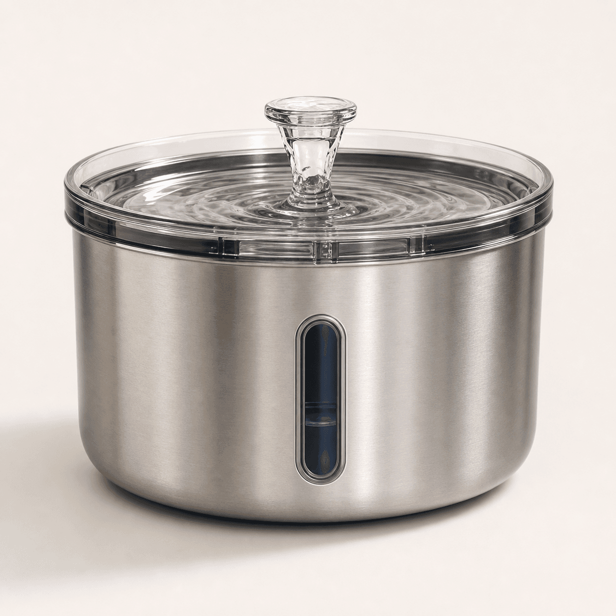 Fonte de água automática em aço inox
